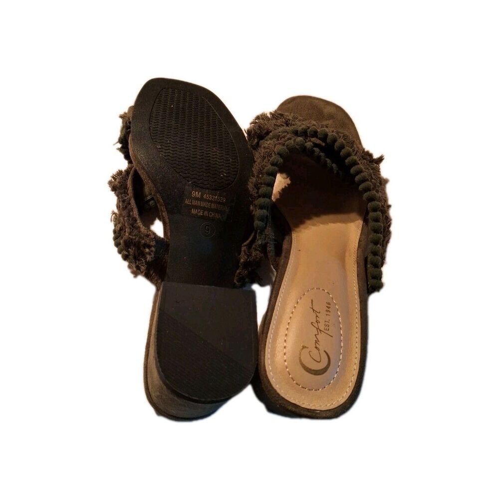 Comfort Sandals Green Size 9 Women's - Picture 6 of 16